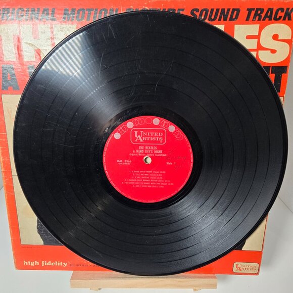 The Beatles A Hard Day's Night Vinyl Record - Picture 3 of 5
